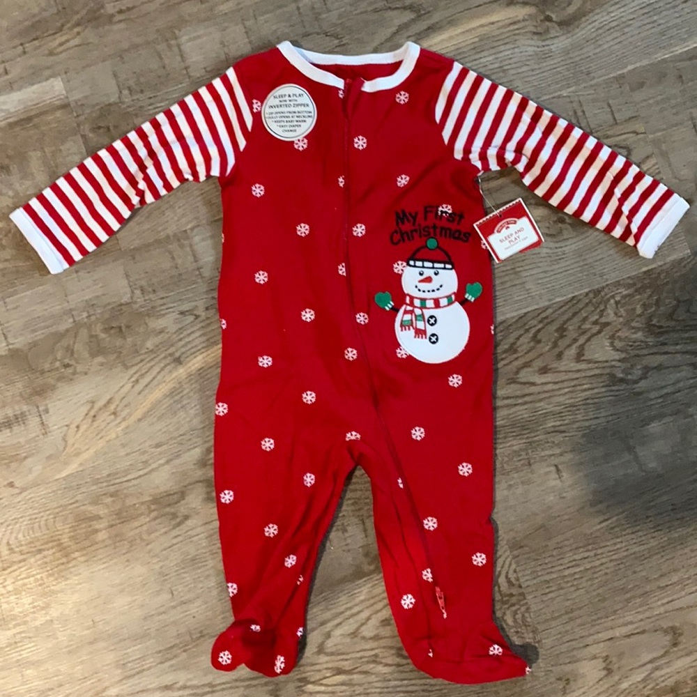 My First Christmas pajamas